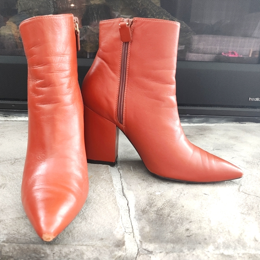 Stuart Weitzman Vera Boot, Lacquered Napa